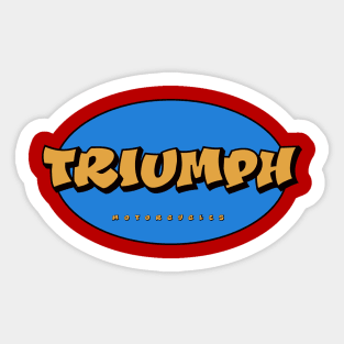 Triumph Motorcycle Sticker